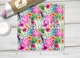 Tropical Pineapple Patterned Adhesive Vinyl 385